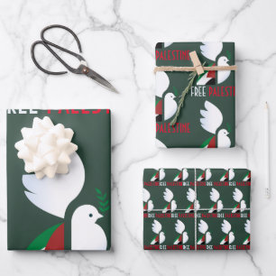 Free Palestine Wrapping Paper Sheets – Solidarity 