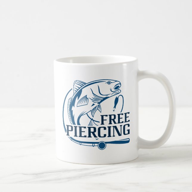 Free Piercing Coffee Mug (Right)