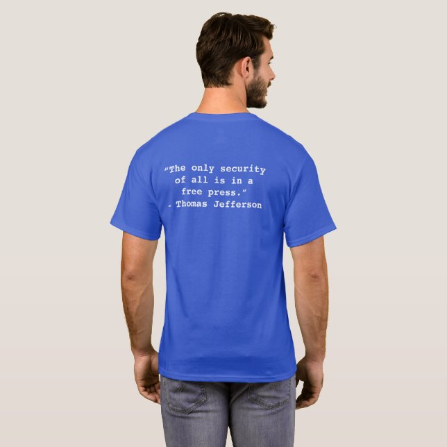 Free press t-shirt (Back Full)