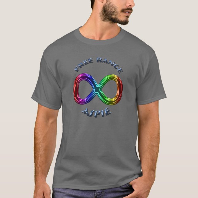Free Range Aspie T-Shirt (Front)