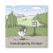 Free-Roaming Chicken Funny Hiking Chicken Cartoon