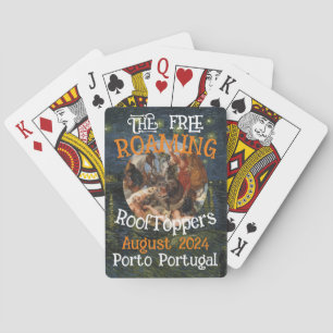 FREE ROAMING ROOF TOPPERS PORTO PORTUGAL PLAYING CARDS