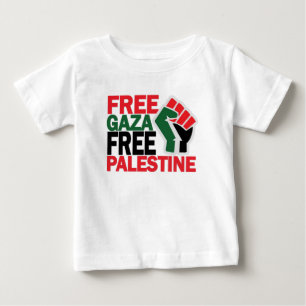FREE SAFE GAZA PALESTINE G.png Baby T-Shirt