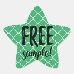 Free sample label