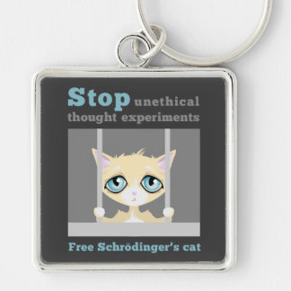 Free Schrodinger's Cat Keychain