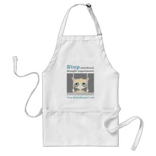 Free Schrodinger's Cat Standard Apron