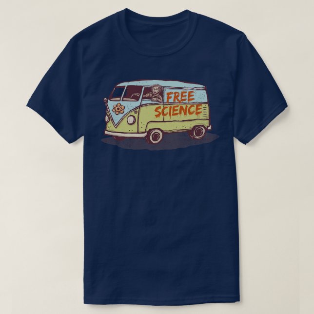 Free Science T-Shirt (Design Front)