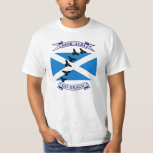 Free Scotland Saor Alba Go Bragh Bird T-Shirt
