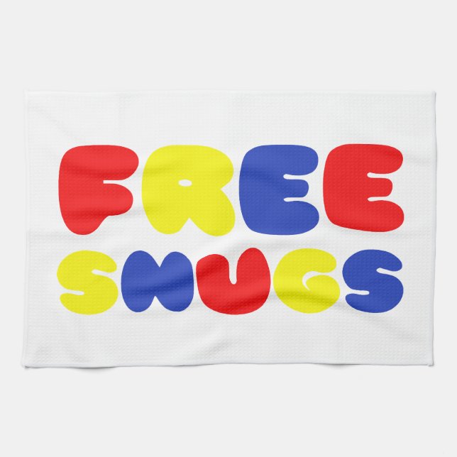 FREE SNUGS KITCHEN TOWEL (Horizontal)