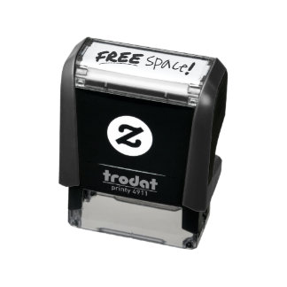 FREE SPACE! Old school to do list organization Self-inking Stamp