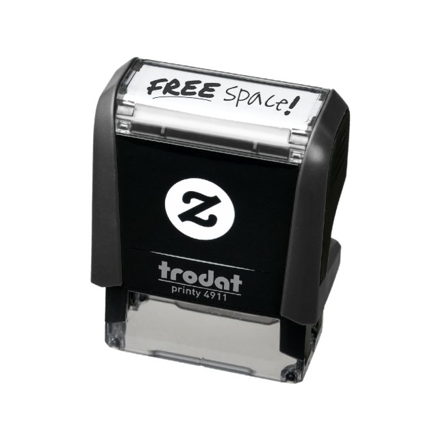 FREE SPACE! Old school to do list organization Self-inking Stamp (Product)
