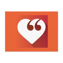 Free Speech Love Postcard