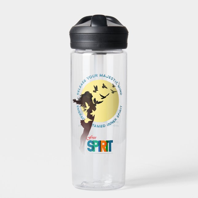 Free Spirit | 20oz  Water Bottle (Front)