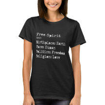 Free Spirit: Basic Dark Crew Neck