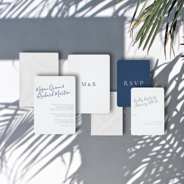 Free Spirit Faire-part de mariage moderne (Créateur téléchargé)