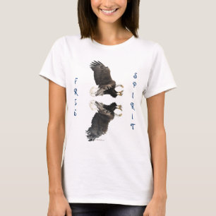 Free Spirit Landing Bald Eagle Wildlife Shirt