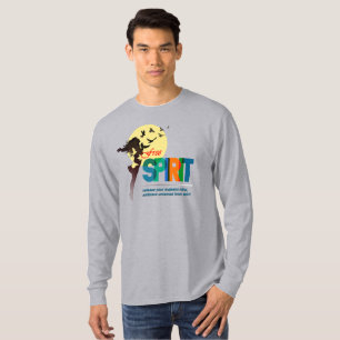Free Spirit   Men Long Sleeve T-Shirt