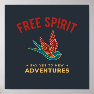 Free Spirit Poster
