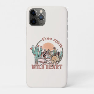 Free Spirit, Wild Heart   Western Country Case-Mate iPhone Case