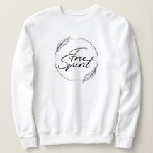 Free Spirit Yoga Quote with Feathers