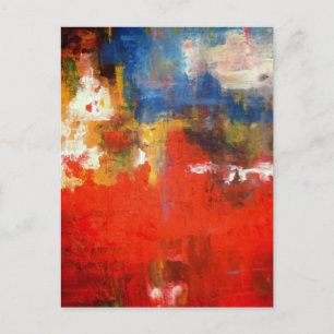 Free Style Abstract Postcard