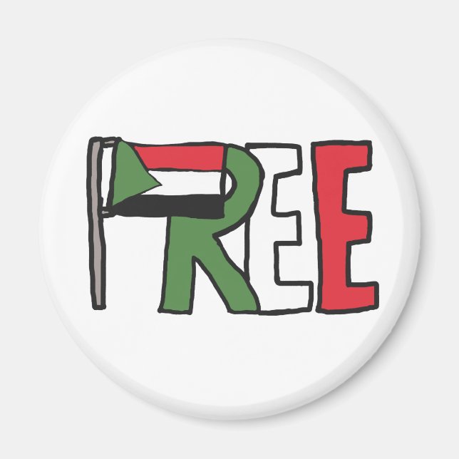 Free Sudan Magnet (Front)