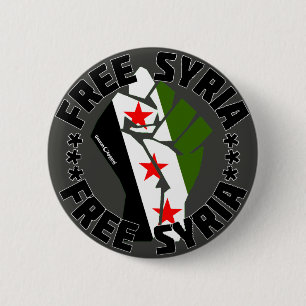Free Syria 2 Inch Round Button