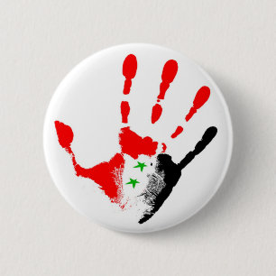 Free Syria Badge 2 Inch Round Button