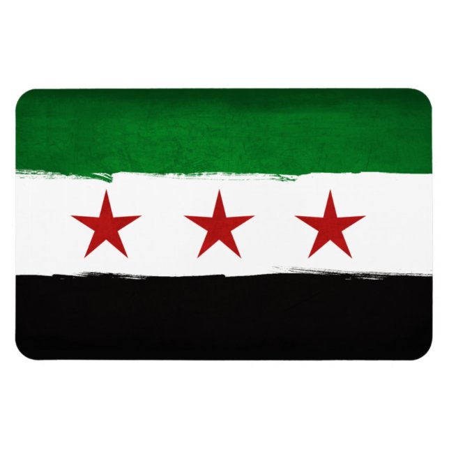 Free Syria Magnet (Horizontal)