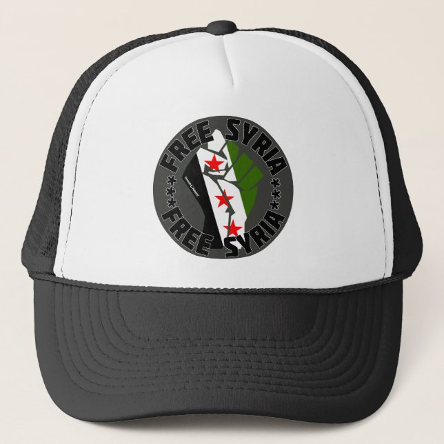 Free Syria Trucker Hat (Front)