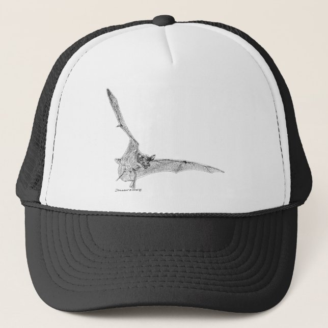 Free Tailed Bat Trucker Hat (Front)