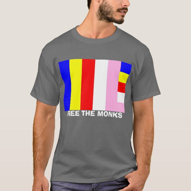 FREE THE MONKS T-Shirt (Front)