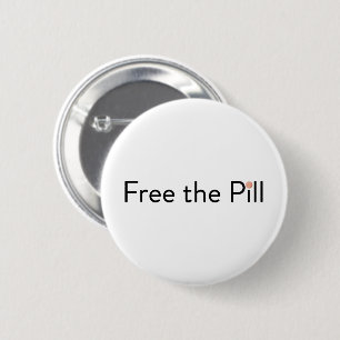 Free the Pill Logo Button
