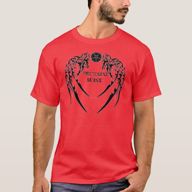 Free Thinking Satanist T-Shirt (Front)