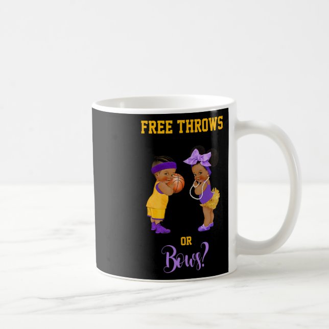 Free Throws Or Bows Bysketbyll By1  Coffee Mug (Right)
