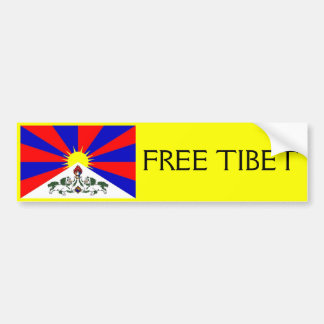 FREE TIBET Bumper Sticker