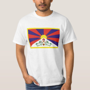 Free Tibet Flag - Peu Rangzen བོད་རང T-Shirt