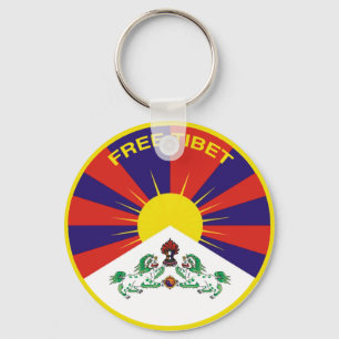 Free Tibet Keychain