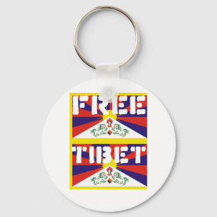 Free Tibet! Keychain