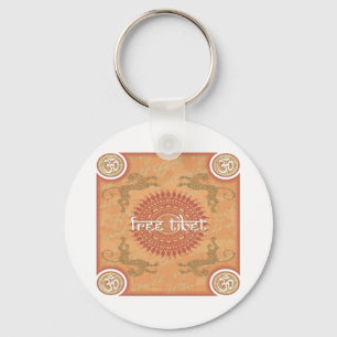 Free Tibet Keychain