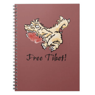 Free Tibet Notebook
