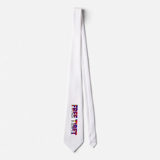 Free Tibet Tie (Front)