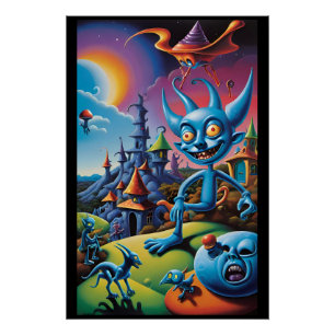 Free Time for a Groll Stroll Poster