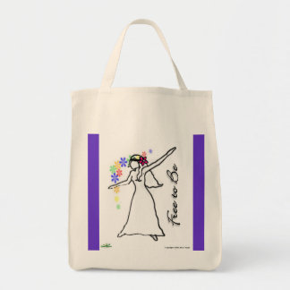 Free to Be: Flowerchild Tote Bag