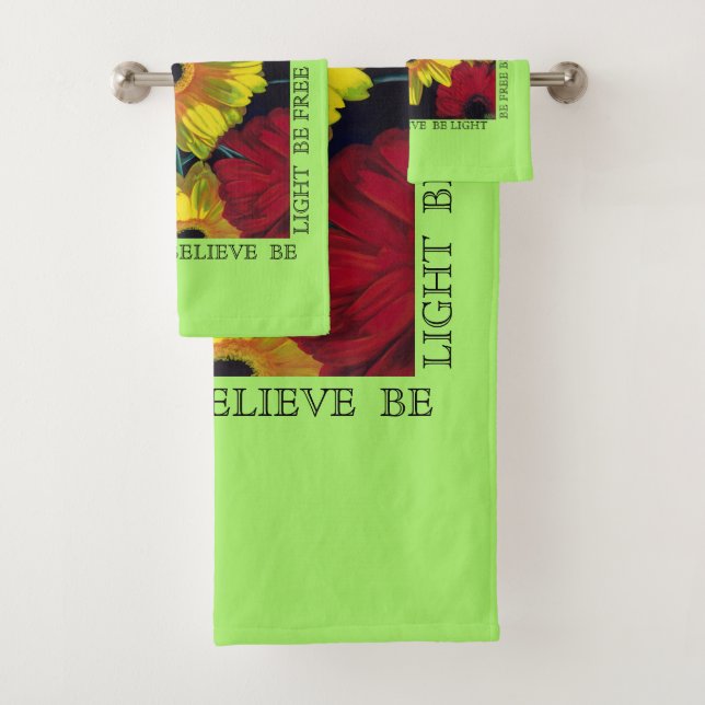 "Free to BE" Towel Set (Insitu)
