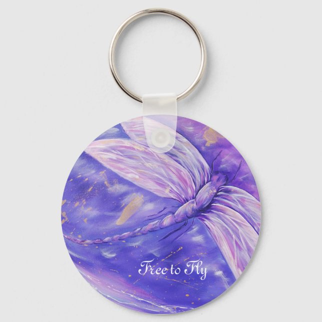 Free to Fly Keychain (Front)