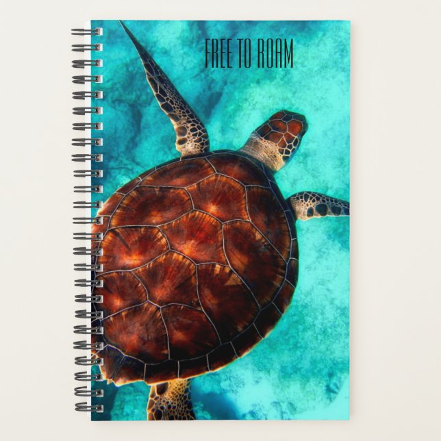 Free to Roam Seaturtle Planner (Front)