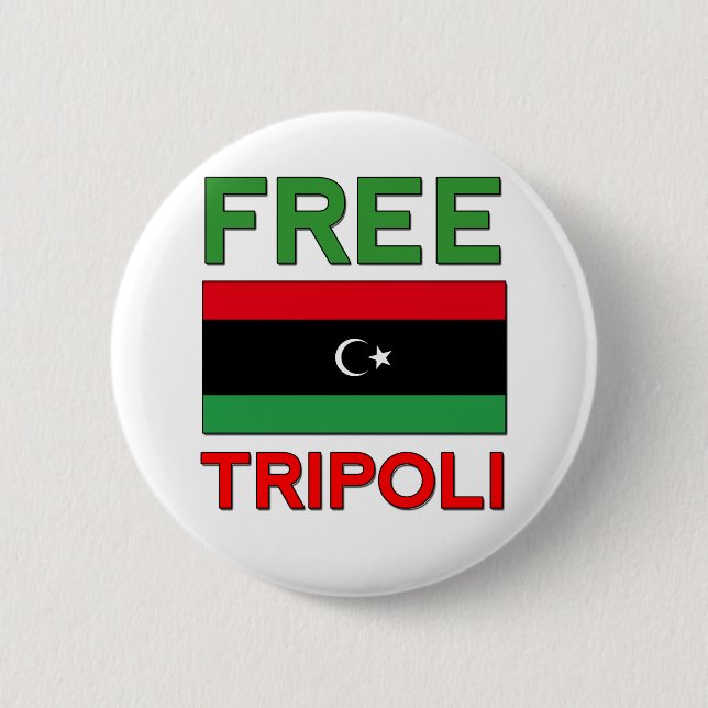 Free Tripoli 2 Inch Round Button (Front)