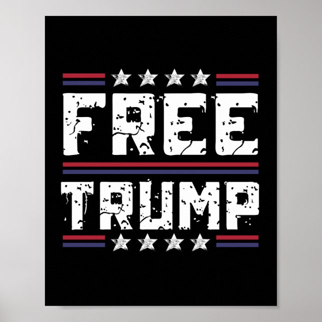Free Trump Poster (Front)
