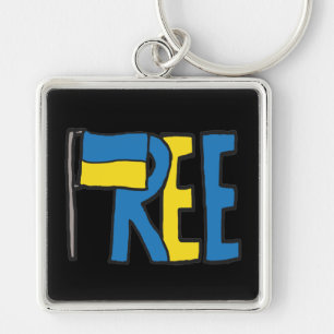 Free Ukraine Keychain